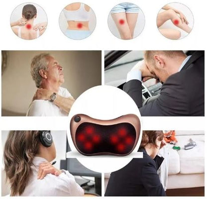 MASAJEADOR ELÉCTRICO CUELLO COJÍN LUMBAR