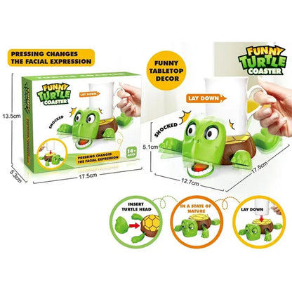 POSAVASO DE TORTUGA DIVERTIDO - Funny Turtle Coaster