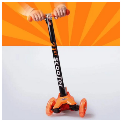 SCOOTER MONOPATÍN TRIPLE LED