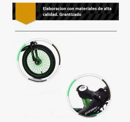 BICICLETA INFANTIL EXTREME TERMO Y CESTA