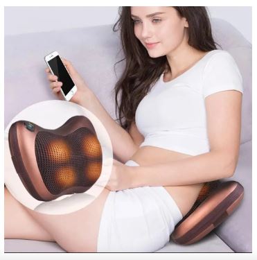 MASAJEADOR ELÉCTRICO CUELLO COJÍN LUMBAR