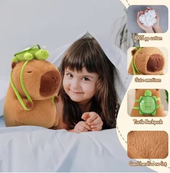 PELUCHE CAPIBARA 20cm